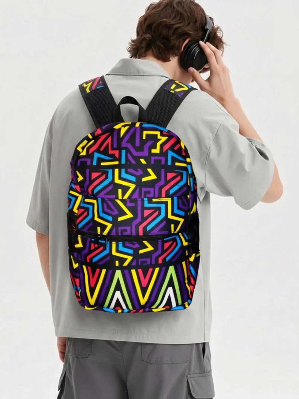 African Ankara Style Backpacks